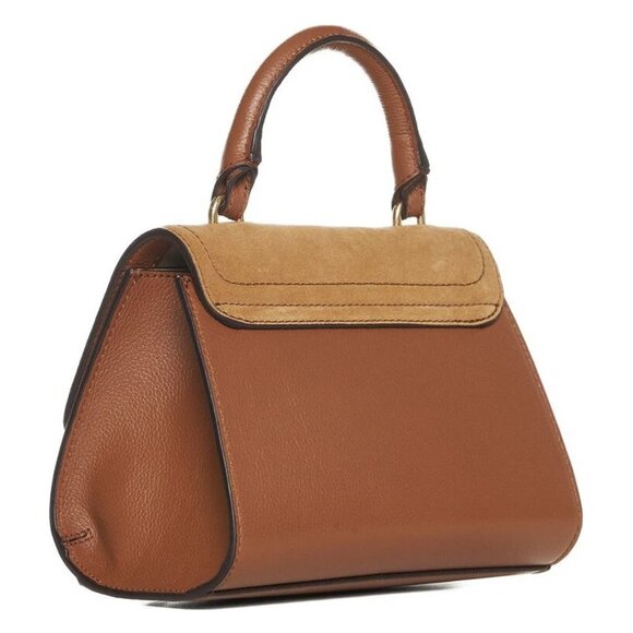 NWT ✅ See by Chloe JOAN Leather & Suede Bag CARAMEL ✨ NWT - Picture 6 of 17